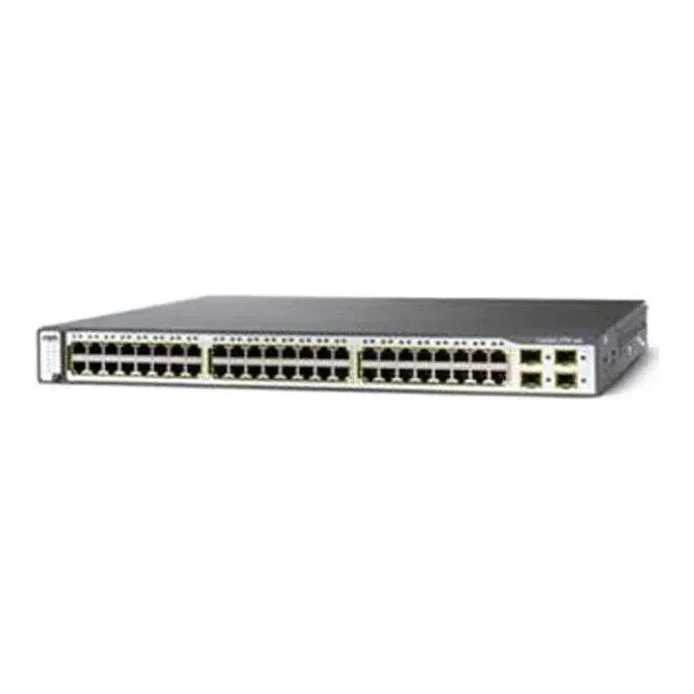 Cisco Catalyst 3750x 48-Port PoE Switch (10G uplink)