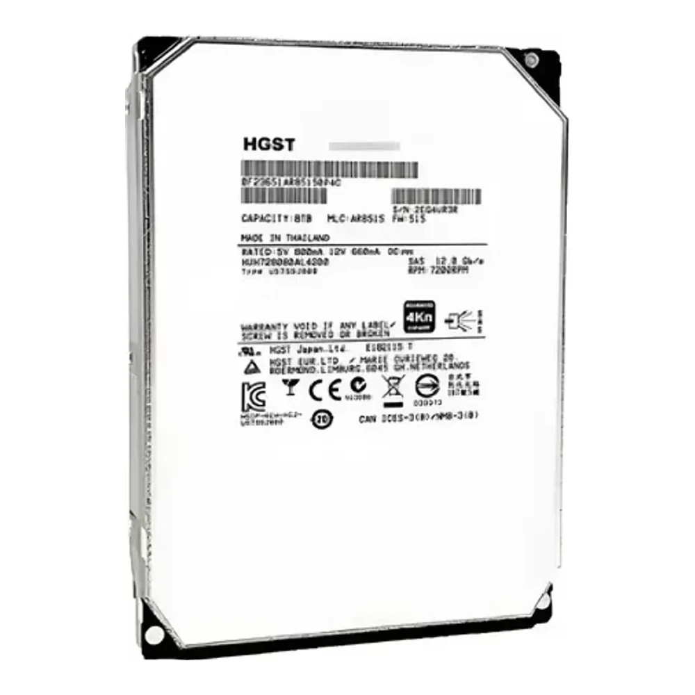 HGST 8 TB SAS 3.5" HDD